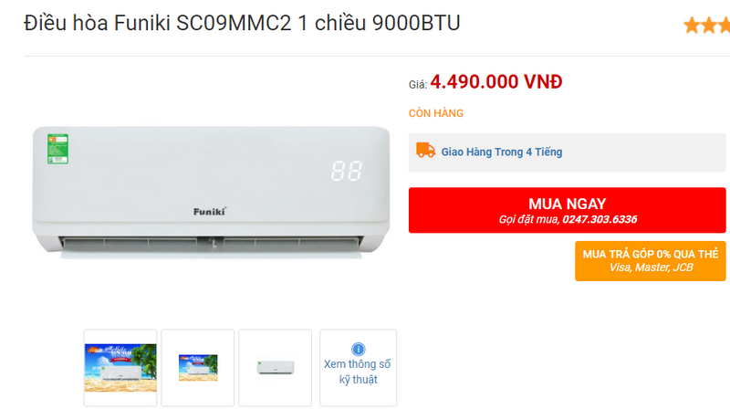 Mua điều hòa chính hãng mùa cao điểm không lo tăng giá 3 Mua điều hòa chính hãng mùa cao điểm không lo tăng giá 3