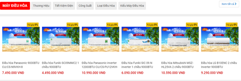 Mua điều hòa chính hãng mùa cao điểm không lo tăng giá 2 Mua điều hòa chính hãng mùa cao điểm không lo tăng giá 2