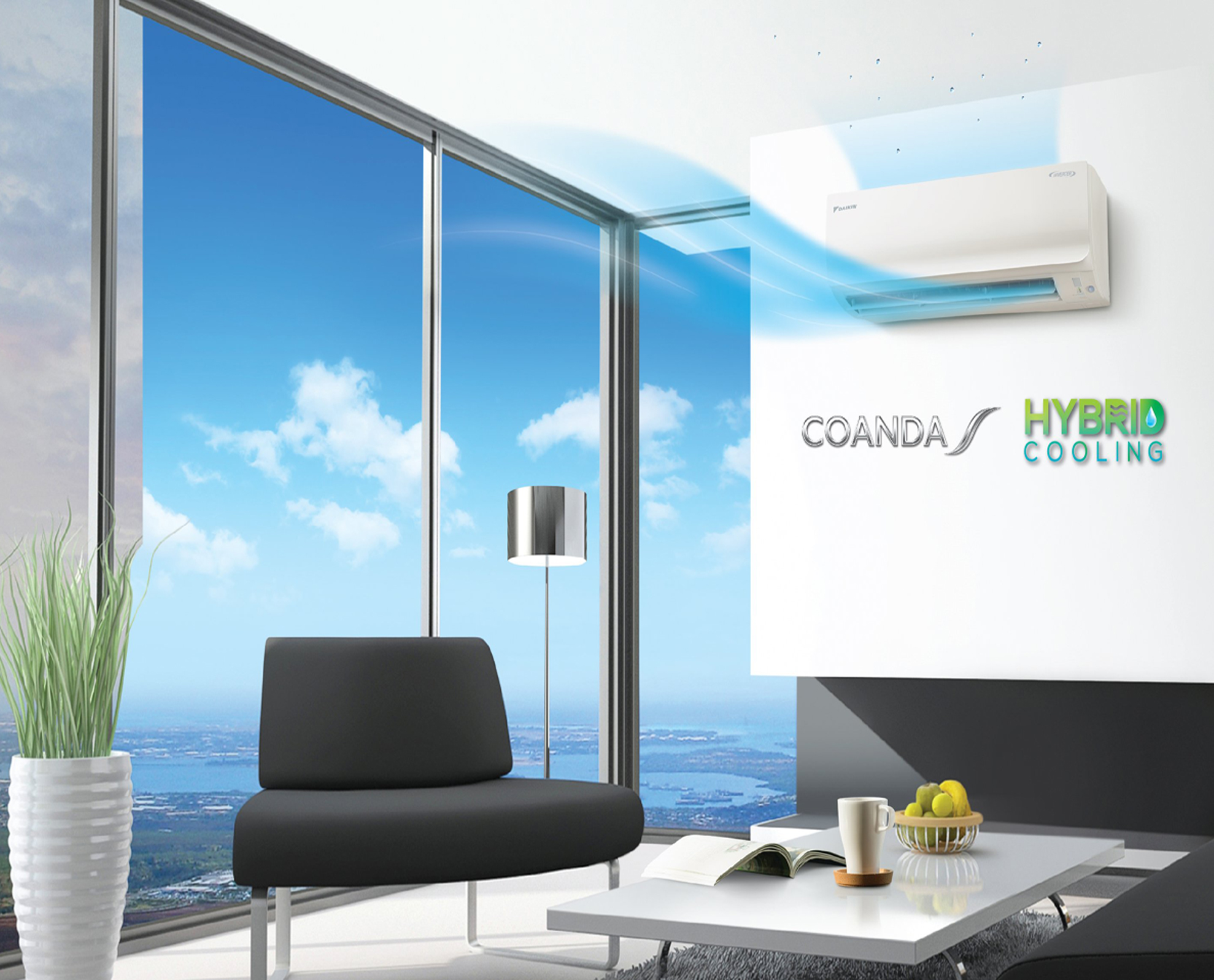 Hiệu ứng Coanda ở điều hòa Daikin inverter có tác dụng như thế … AN VIỆT