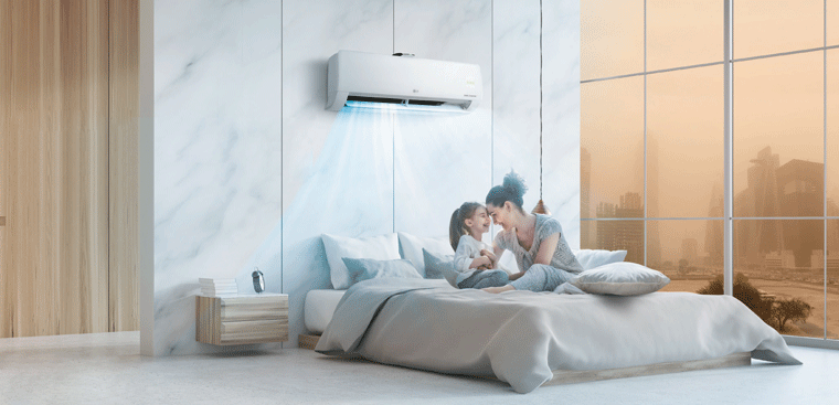 Bật chế độ ngủ để máy lạnh tự điều chỉnh nhiệt độ khi ngủ
